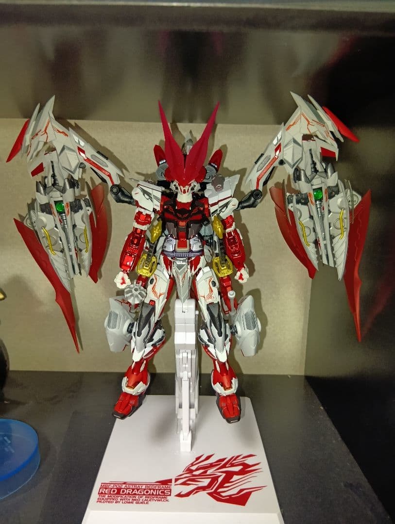 メタルビルド　ガンダムアストレイ　レッドドラゴニクス　4月までの限定出品
