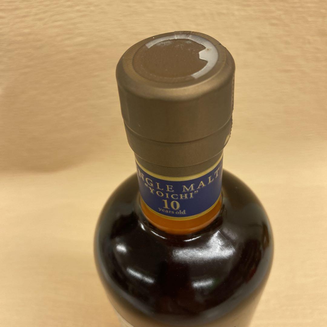 ニッカ シングルモルトウイスキー 余市10年　45度 700ml