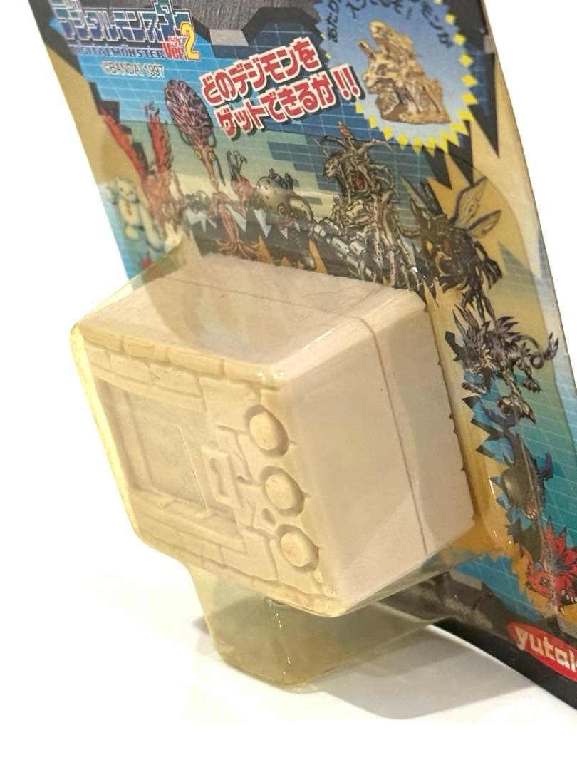 絶版97'限定/デジモンのメタルフィギュアVer2白★新品完全未開封未展示物