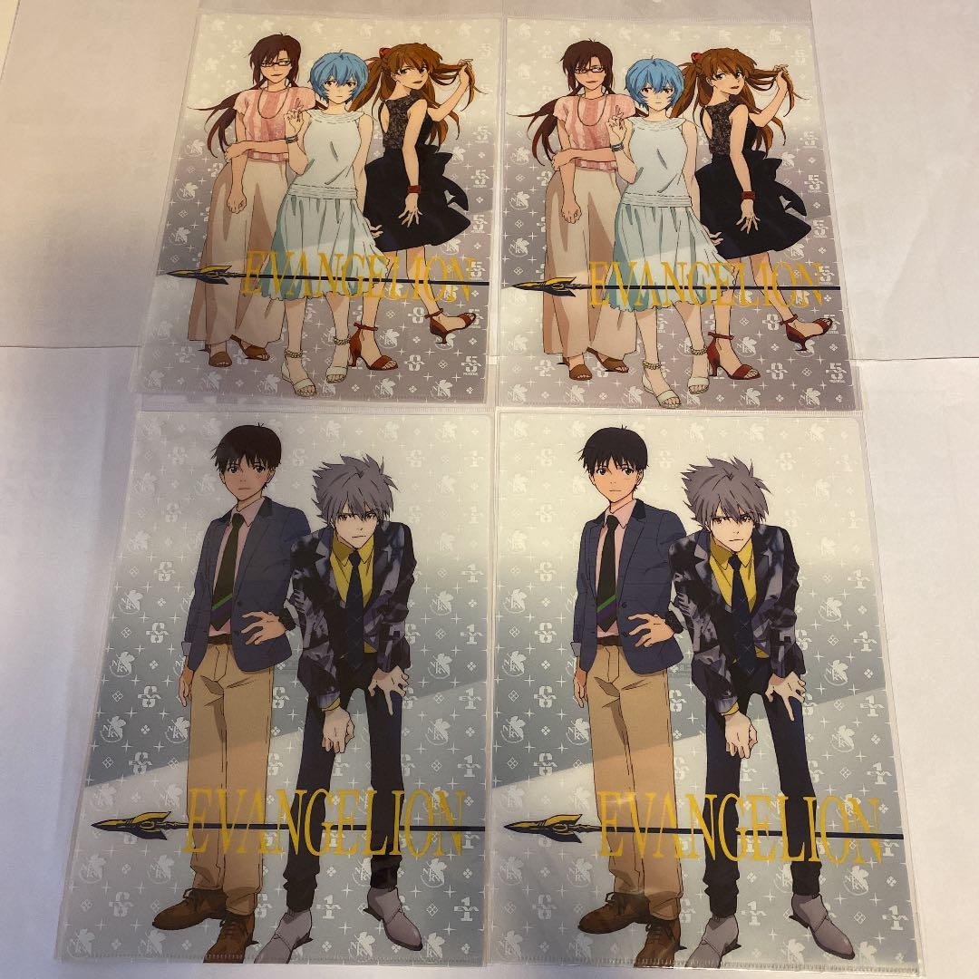 未開封品 エヴァンゲリオン クリアファイル 6周年記念