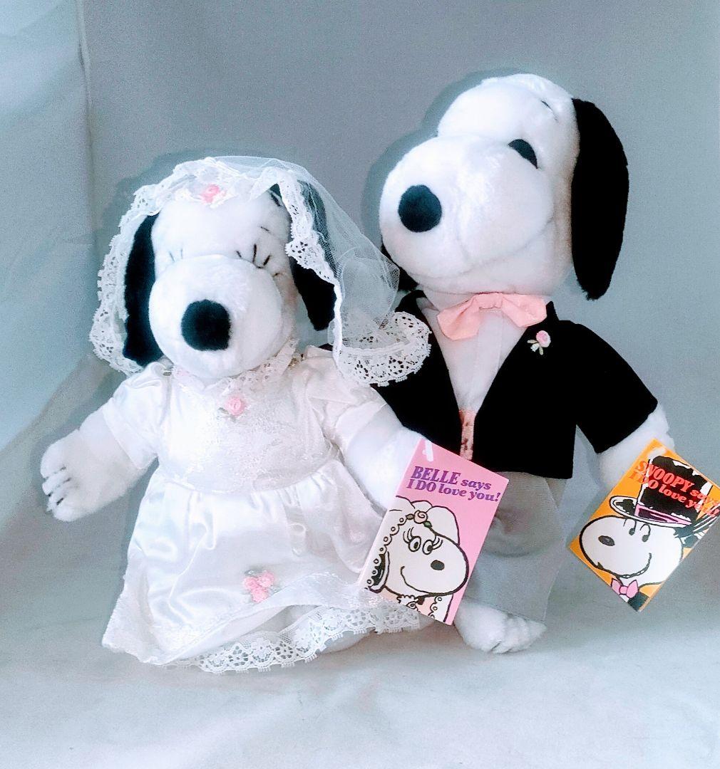 ビンテージ 80年代 スヌーピー&ベル ウエディングドール タグ付き新品同様レア