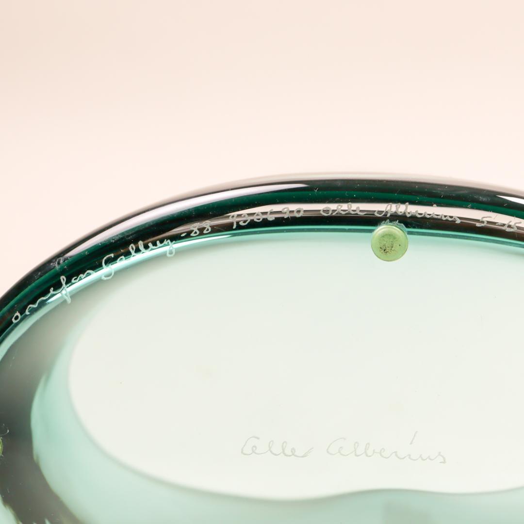 オレフォス スウェーデン オッレ・アルベリウス 花瓶 フラワーベース