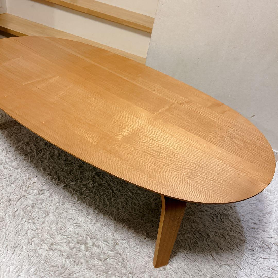 MUJI 無印良品 タモ材 楕円形 大型こたつ 電源コード新品