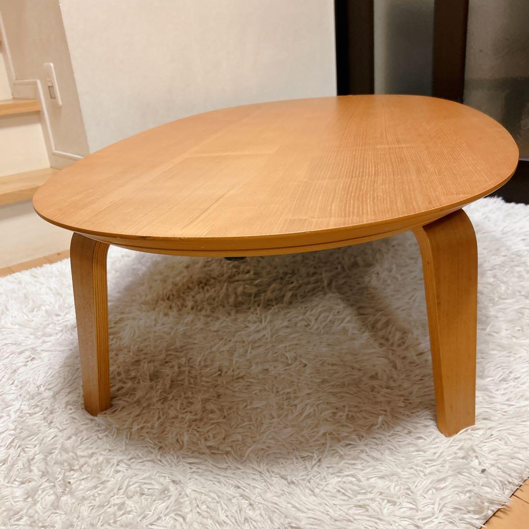 MUJI 無印良品 タモ材 楕円形 大型こたつ 電源コード新品