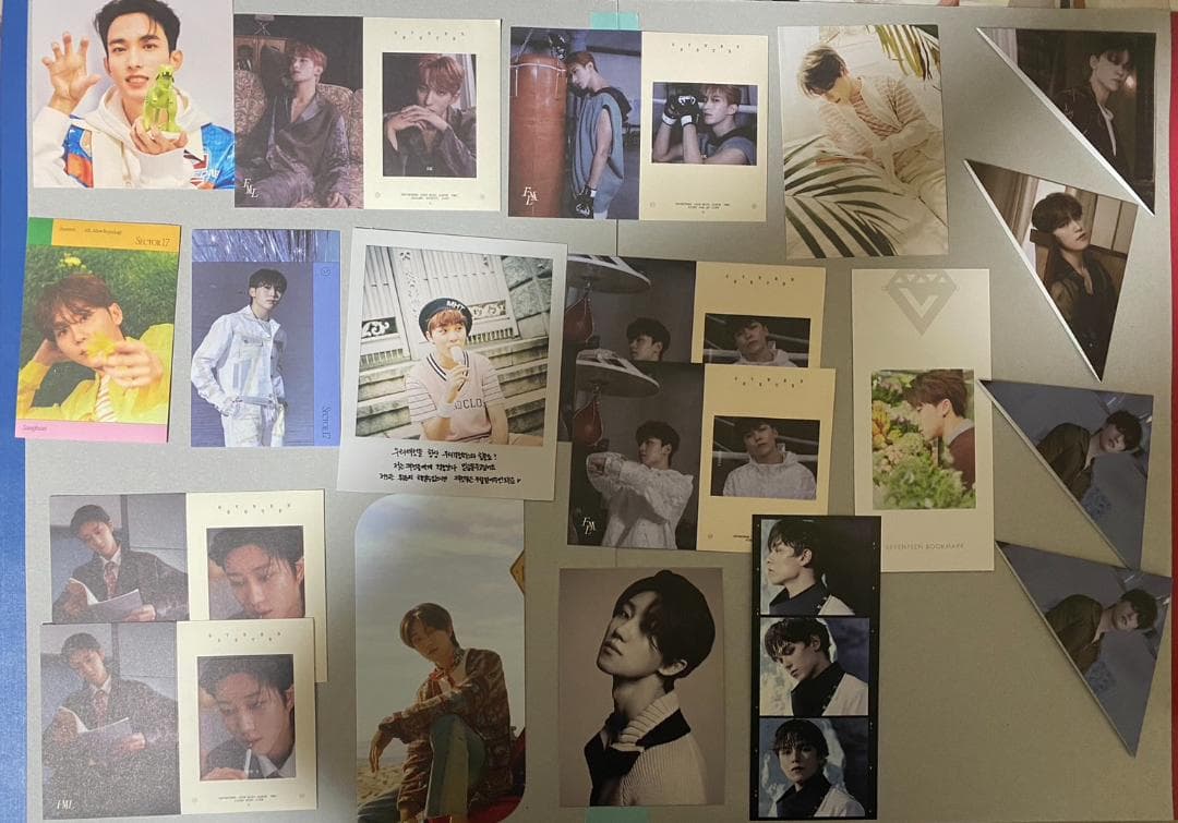 SEVENTEEN セブチ　カード　約280枚　グッズ　まとめ　セット