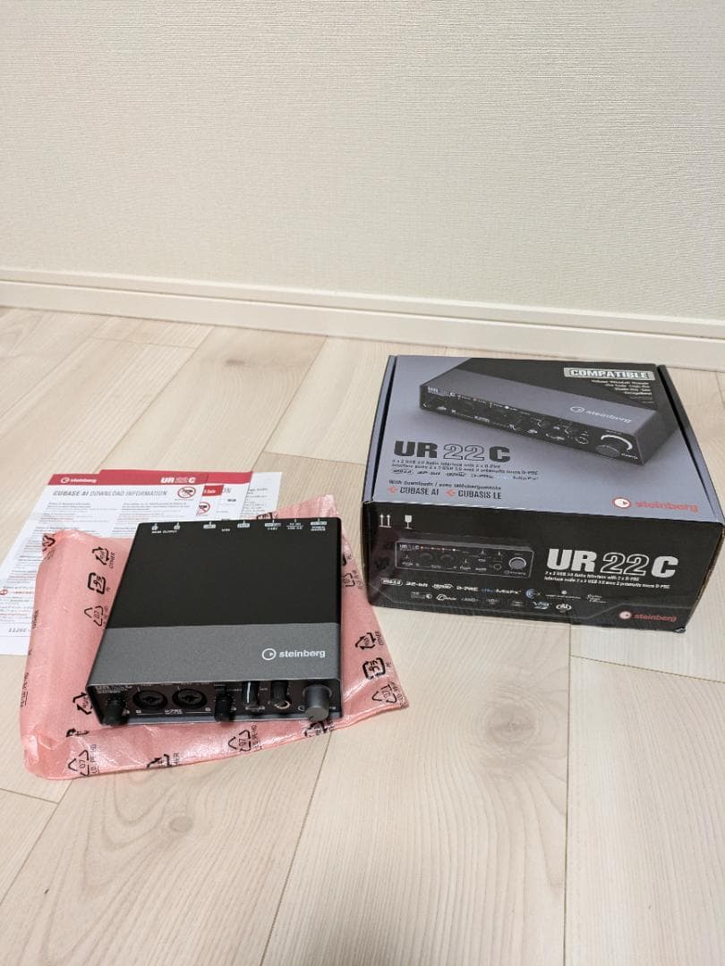 STEINBERG UR22C オーディオインターフェイス
