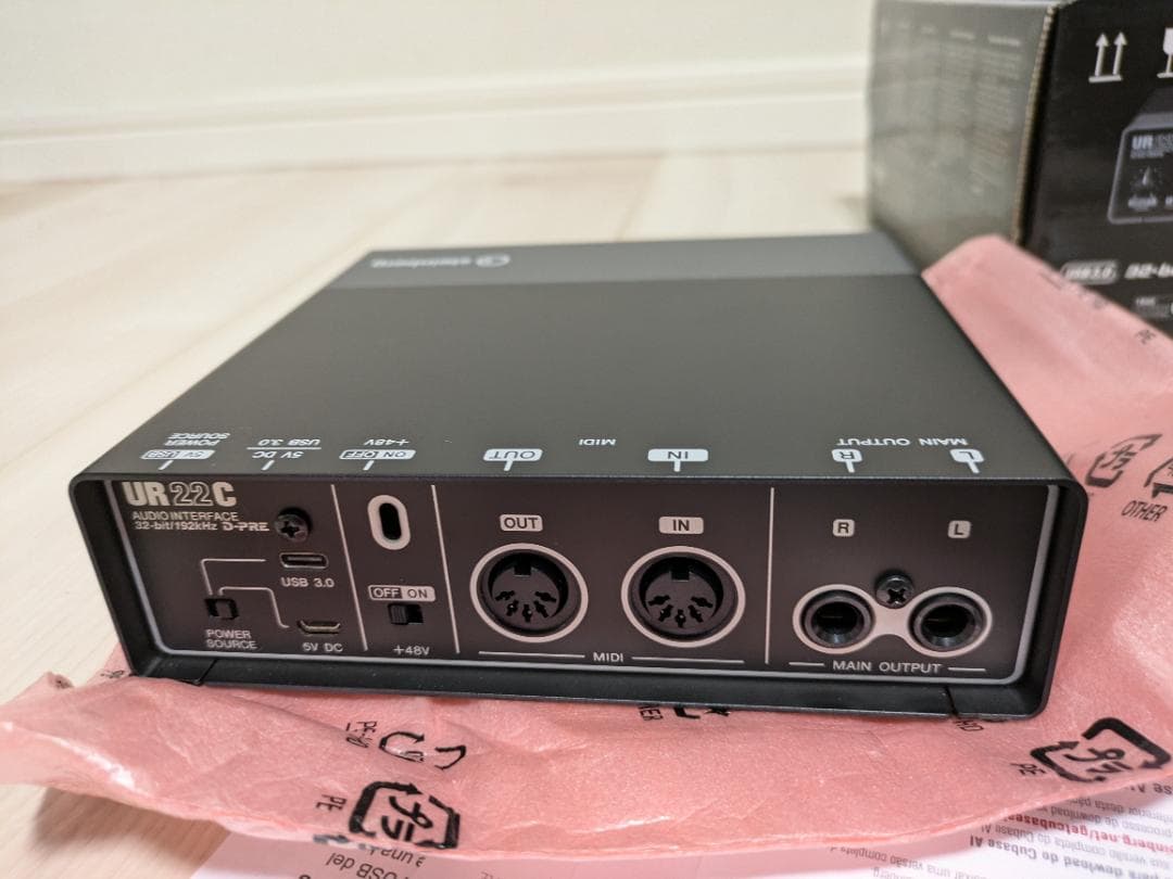 STEINBERG UR22C オーディオインターフェイス