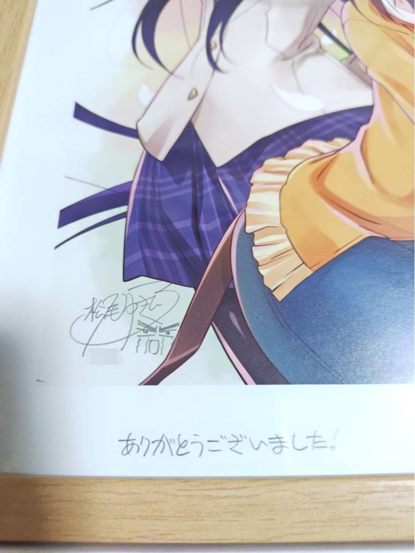 メモリーズオフ Innocent Fille 複製原画 直筆サイン入り B