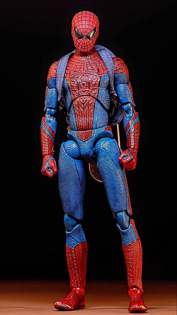 MAFEX アメイジング・スパイダーマン No.001＆カスタムヘッド2個 新品