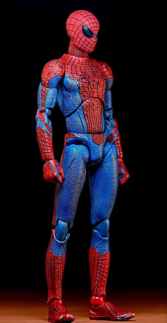MAFEX アメイジング・スパイダーマン No.001＆カスタムヘッド2個 新品