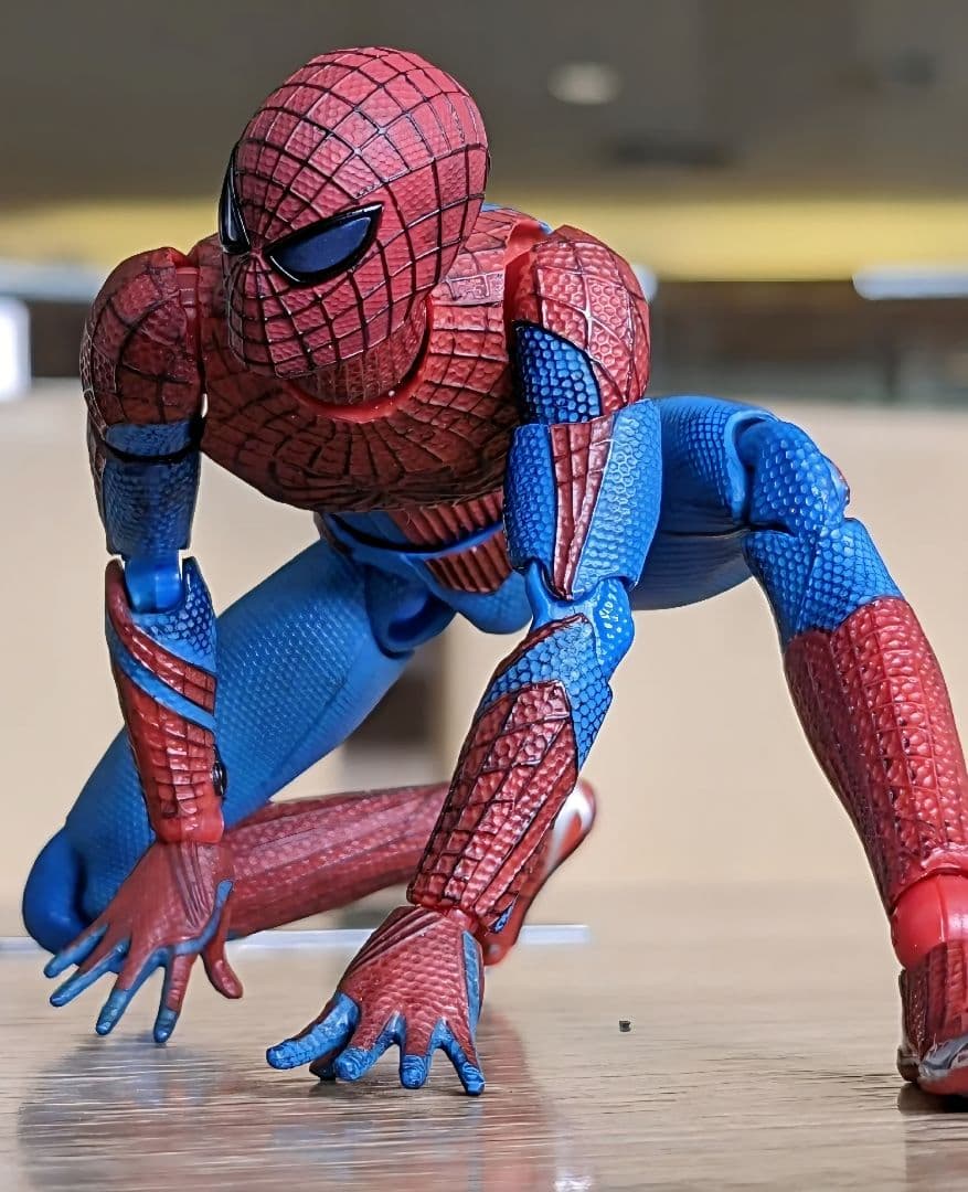 MAFEX アメイジング・スパイダーマン No.001＆カスタムヘッド2個 新品