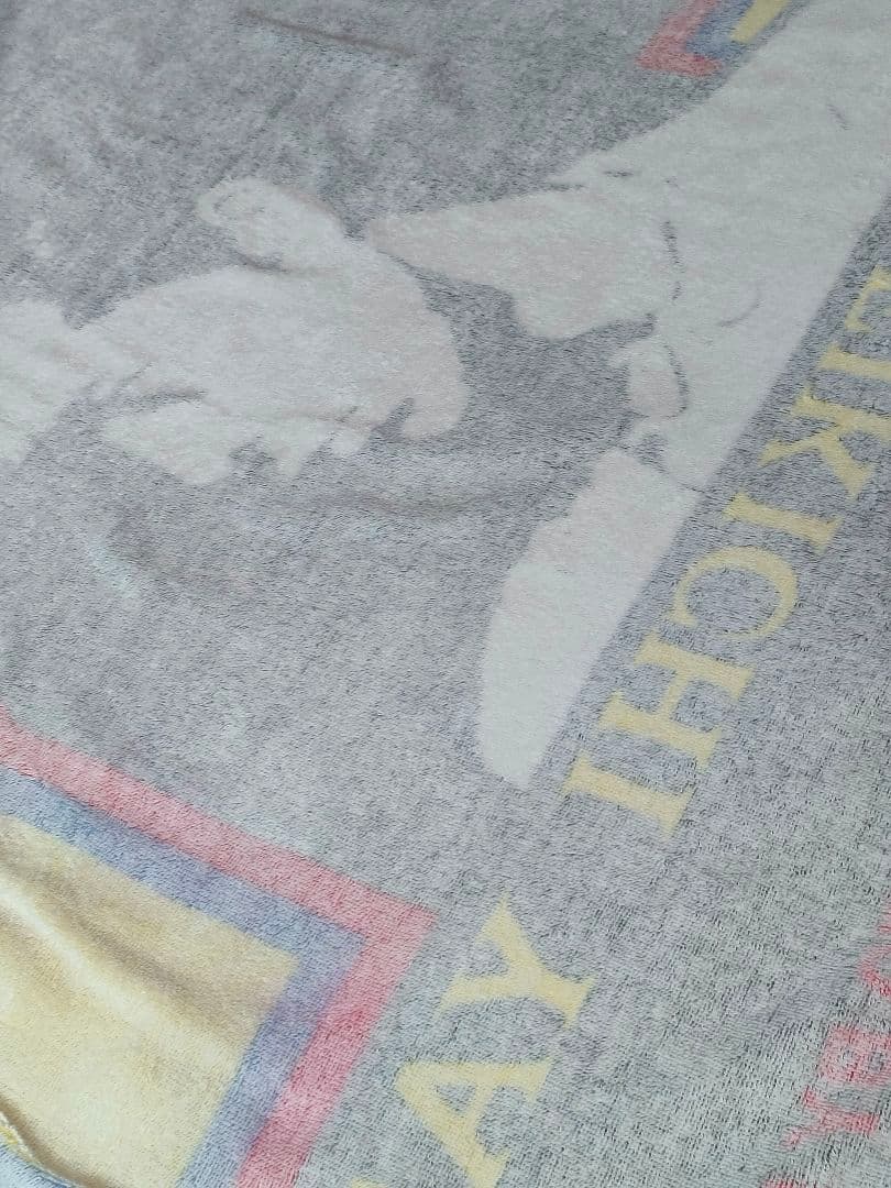 【美品】 矢沢永吉スペシャルビーチタオル横顔シルエット EY SPIRIT