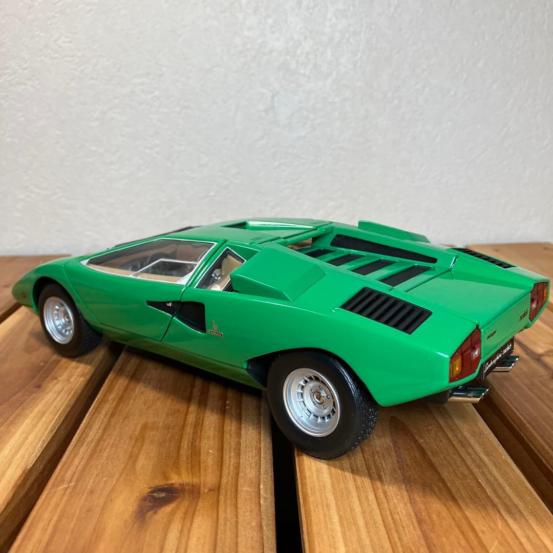 [希少]京商 1/18 ランボルギーニ カウンタック プロトタイプ グリーン