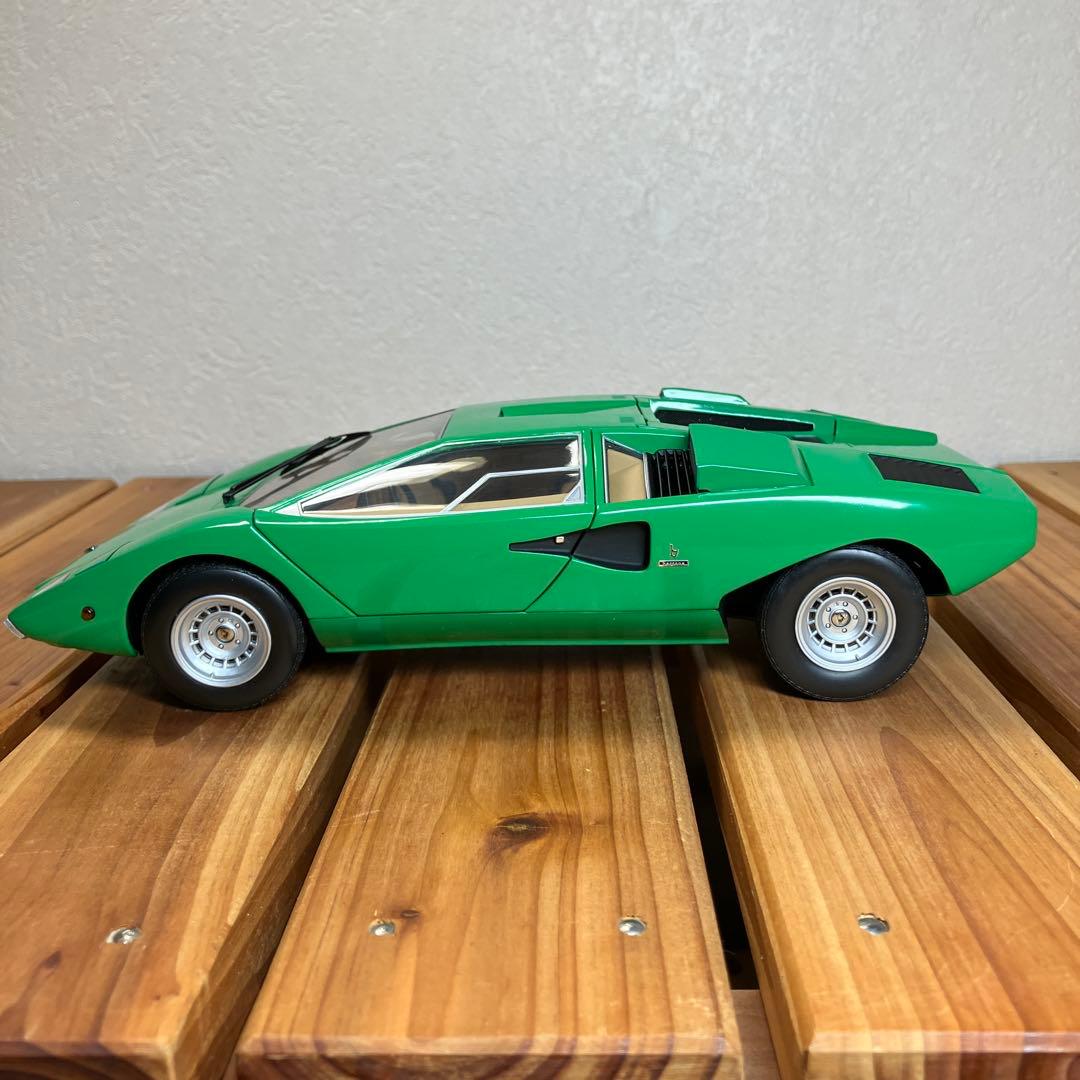 [希少]京商 1/18 ランボルギーニ カウンタック プロトタイプ グリーン