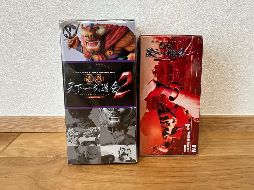 ドラゴンボールSCulturesBIG造形天下一武道会2牛魔王&4パン セット