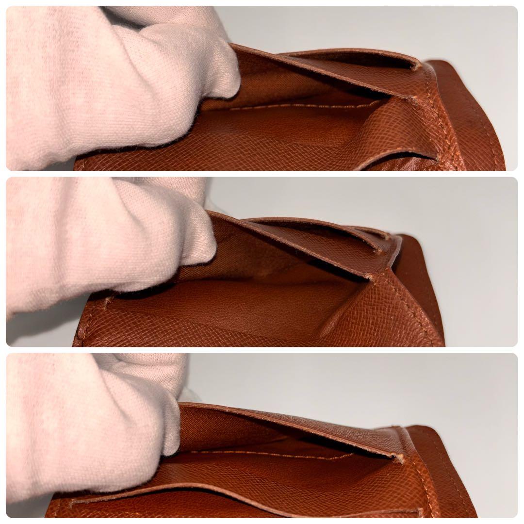 ✨鑑定済み✨ルイヴィトン✨モノグラム✨コンパクトジップ 二つ折り財布