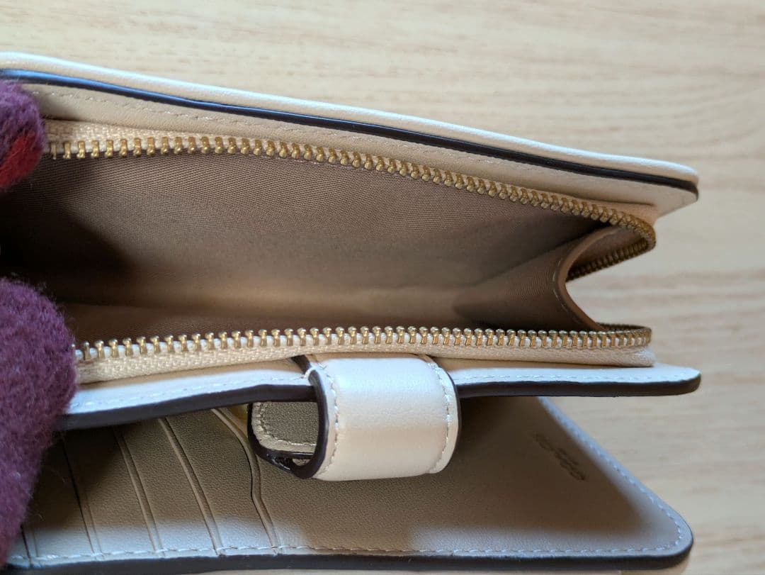 【COACH コーチ】 タビー ミディアム ウォレット 二つ折り財布 C金具