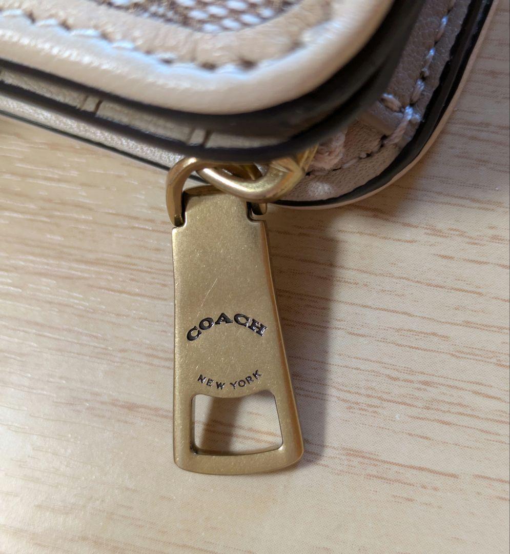 【COACH コーチ】 タビー ミディアム ウォレット 二つ折り財布 C金具