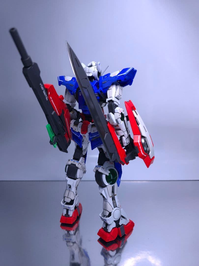 MG ガンダムエクシアリペアIII 塗装済み完成品　ディテール改修