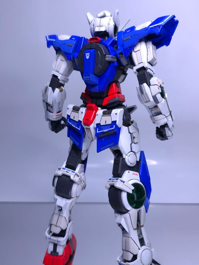 MG ガンダムエクシアリペアIII 塗装済み完成品　ディテール改修