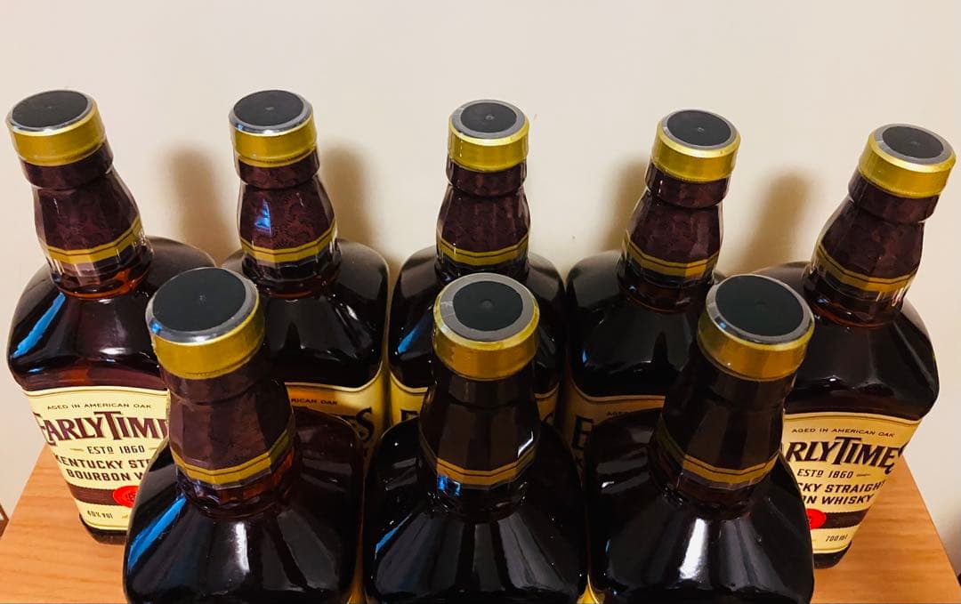 【はなすけ様】アーリータイムズKENTUCKYBOURBON 700mlｘ9本