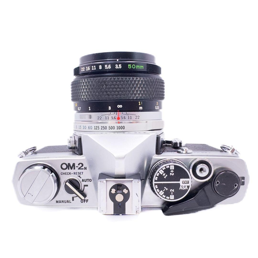 Aランク 良品 OLYMPUS OM-2N マクロレンズセット 1週間返品保証付