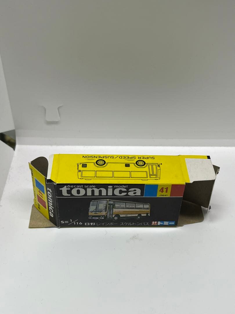 トミカ 黒箱 41 -3-7 日野 レインボー スケルトン バス スーパーギフト