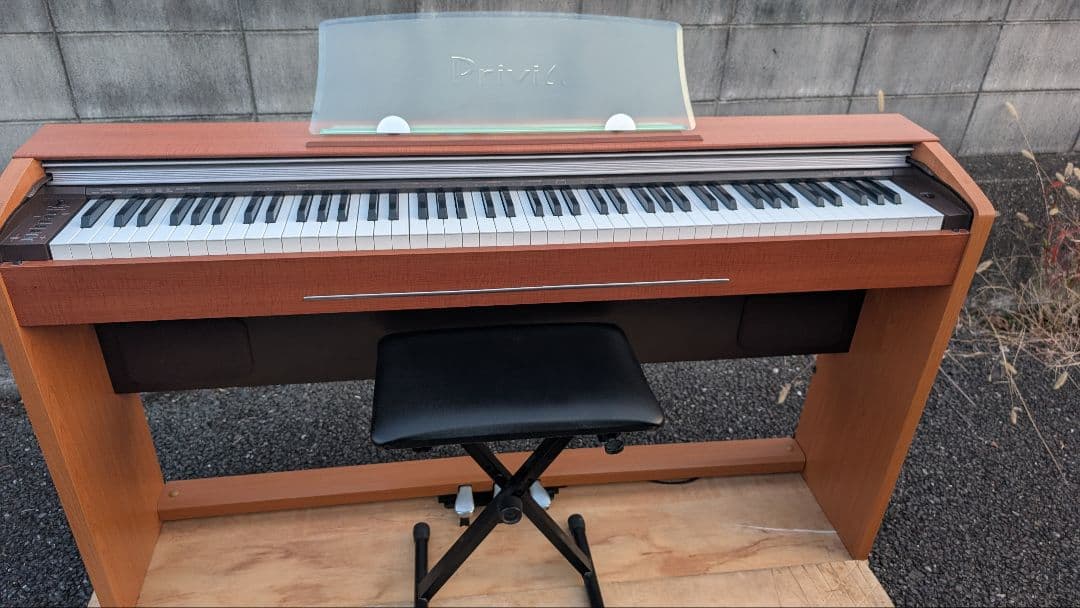 送料込み CASIO 電子ピアノ PX-720C 07年製激可愛い♥＆激激激美品