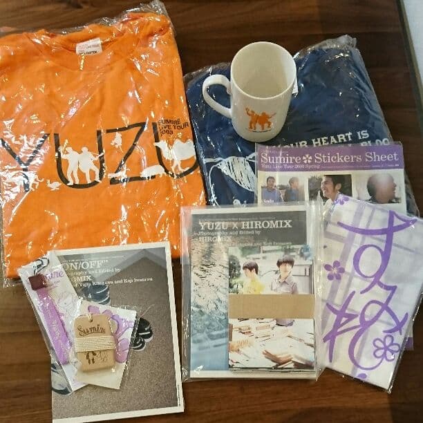 ゆず コンサートグッズセット「すみれ」（2003年）