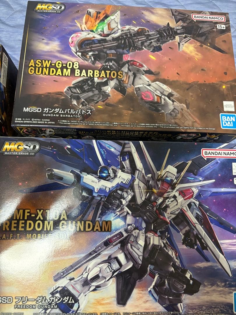 MGEX ストフリ ＆ MGSD フリーダム バルバトス