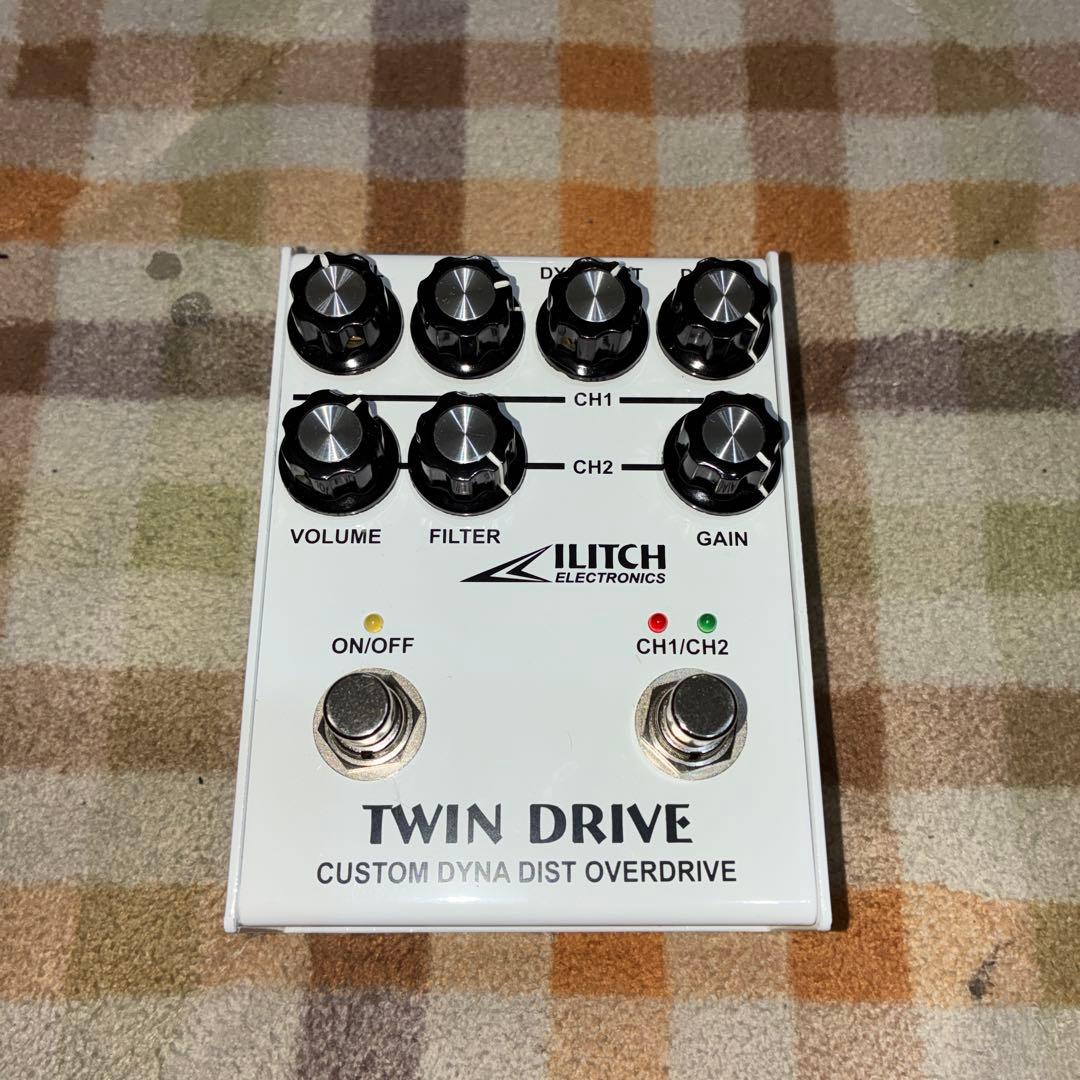 (美品) 希少　ILITCH TWIN DRIVEオーバードライブ エフェクター