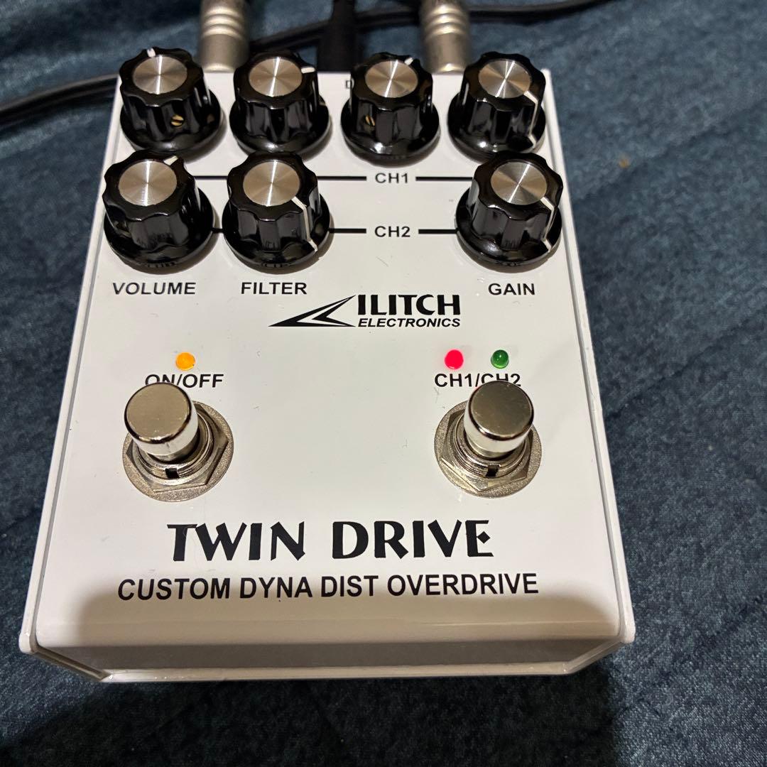 (美品) 希少　ILITCH TWIN DRIVEオーバードライブ エフェクター