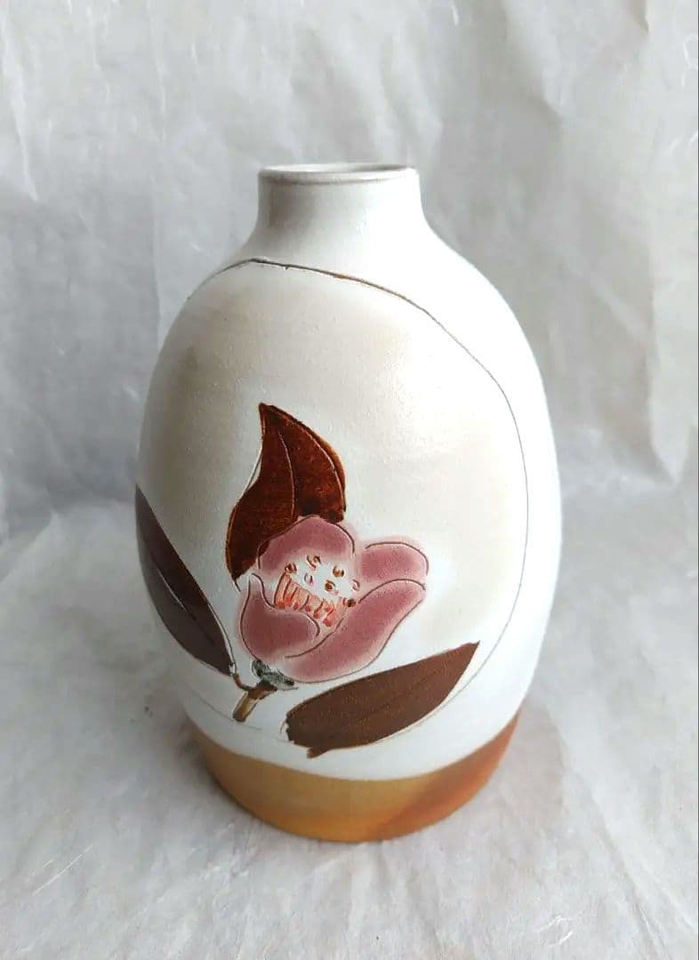 椿文花入 (未使用 新品同様)