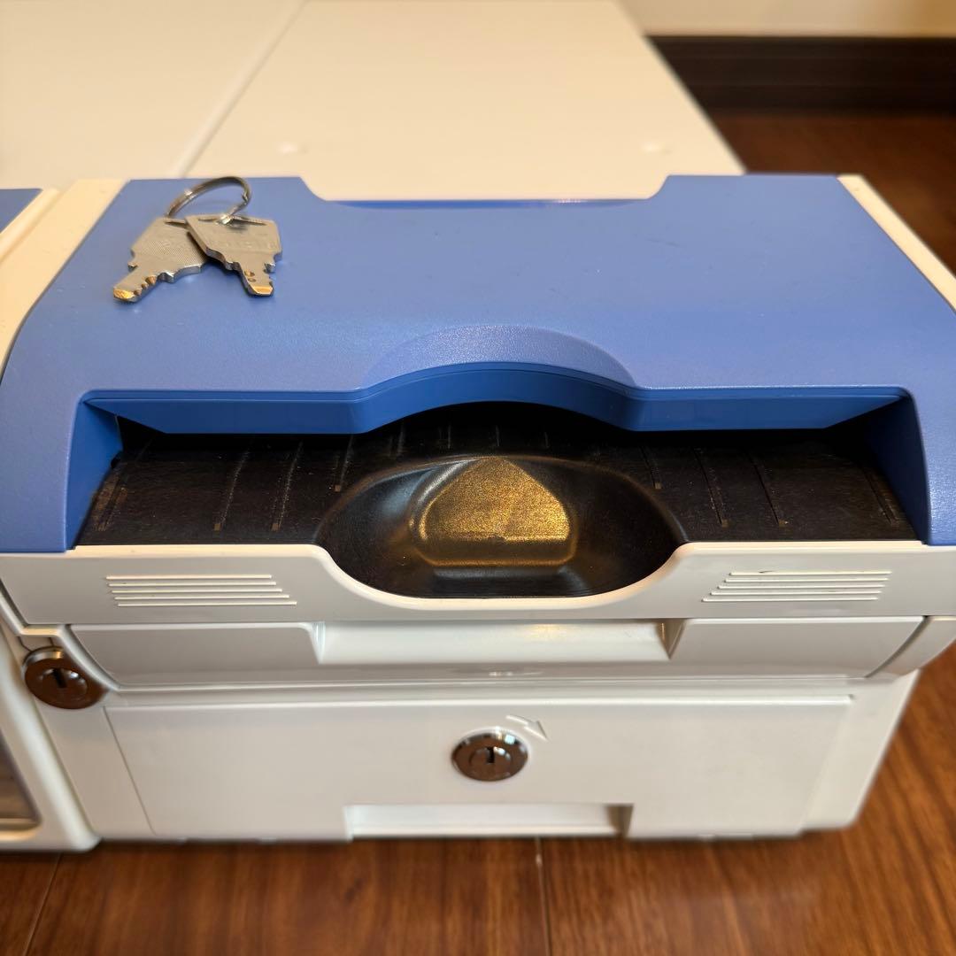 自動釣り銭機　富士電機ECS-77 ECB77 ケーブル・鍵・取扱説明書付き