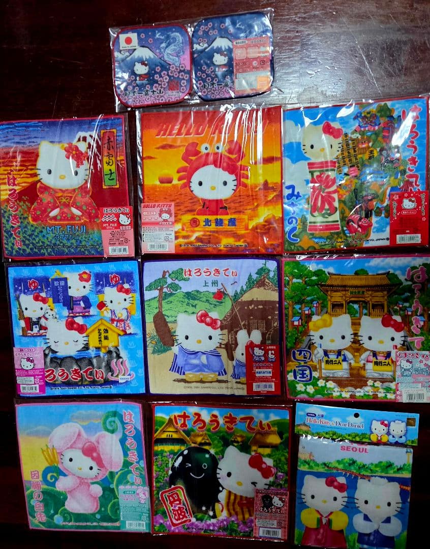 57都道府県ハローキティ タオルセット