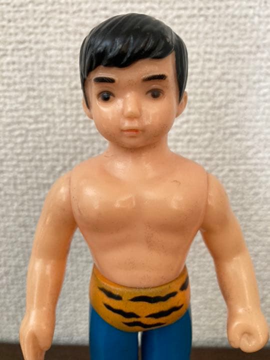 送料込み タイガーマスク 中嶋製作所 当時物 フィギュア