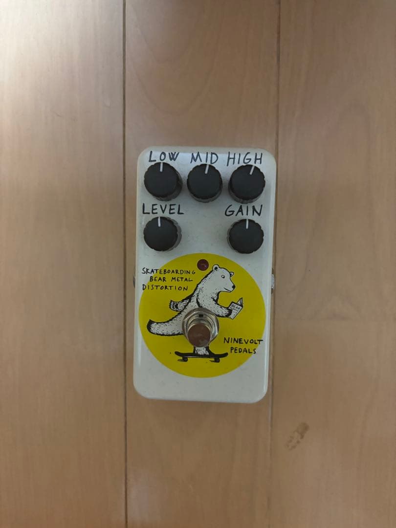ギター NINEBOLT PEDALS BEAR L DISTORTION