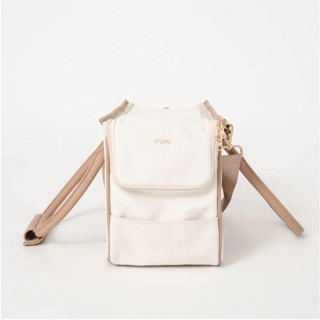 モンシェリ　パイピングペットトートバッグ　キャリーバッグ