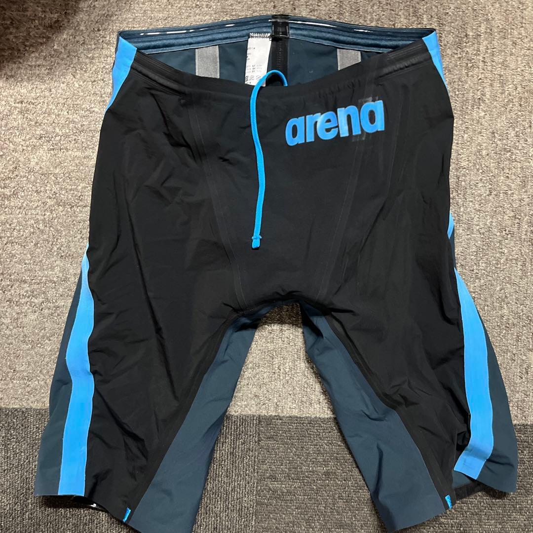 Kartoon 未使用arena 競泳用水着 Lサイズ ブラック/ブルー