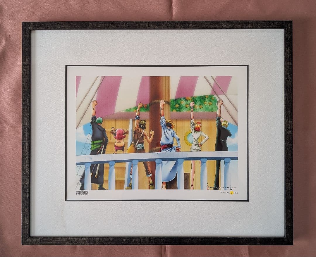 『 マンガ アニメ ワンピース 』　　複製原画 アラバスタ編　 非売品！