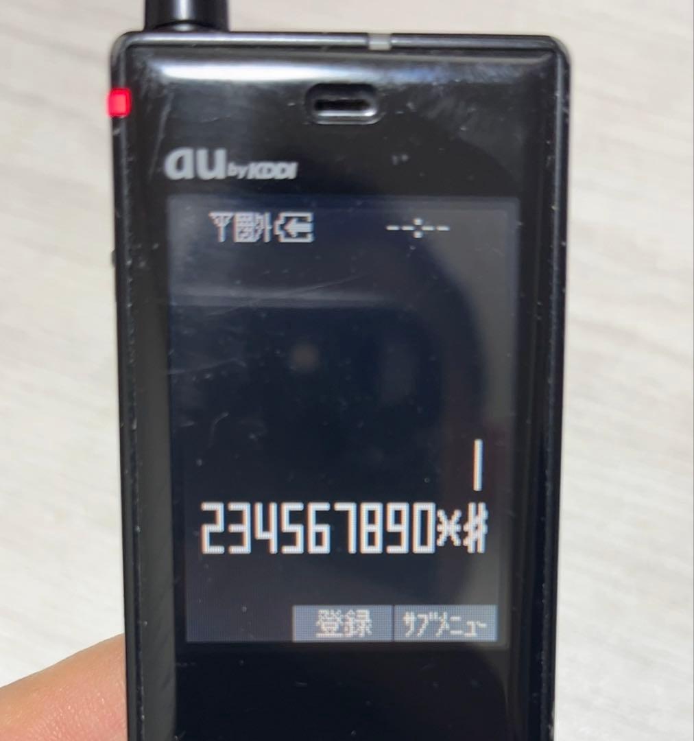 【動作確認済】au 初代 INFOBAR ICHIMATSU