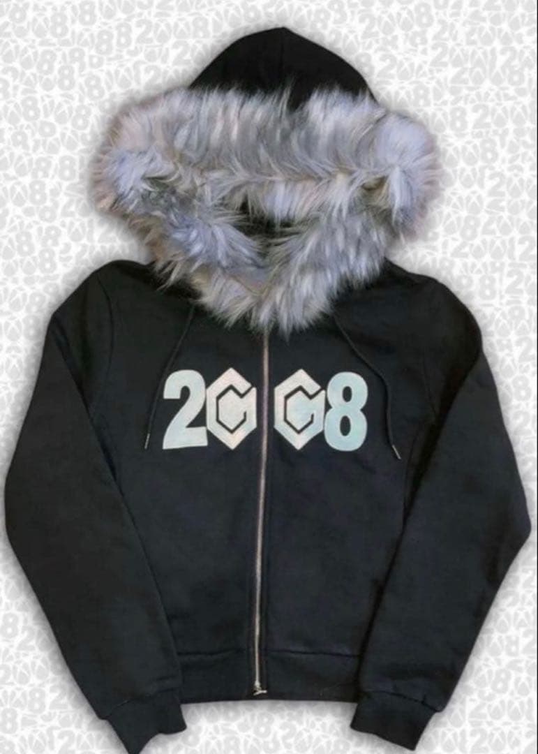 fti ファー fuckthis 8cube fur zip up