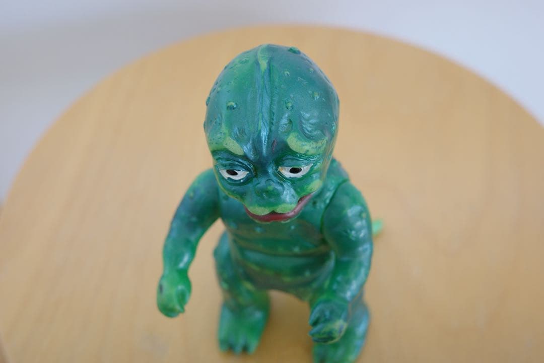 当時物 ミニラ マルサン ソフビ