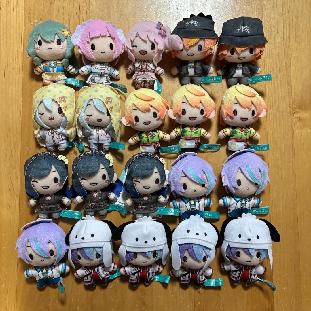 プロジェクトセカイ 初音ミク×サンリオ ふわぷち マスコット 20点セット