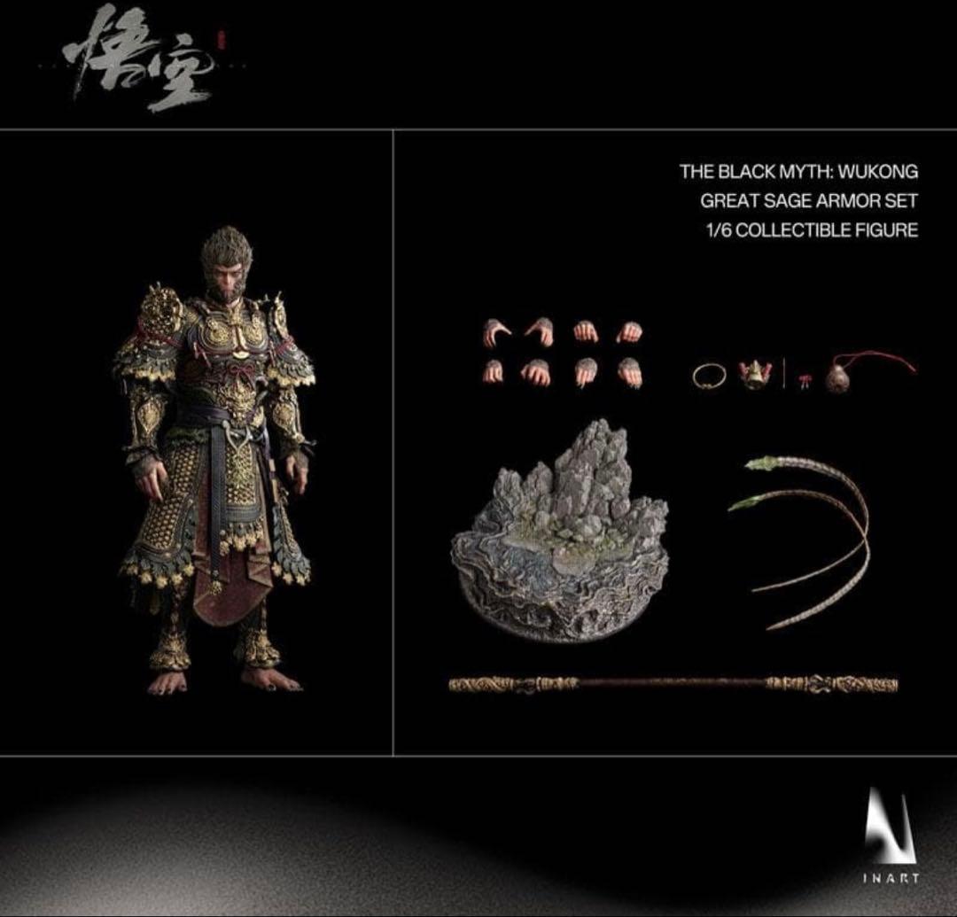 【新品】INART 悟空 Black Myth Wukong 1/6 フィギュア
