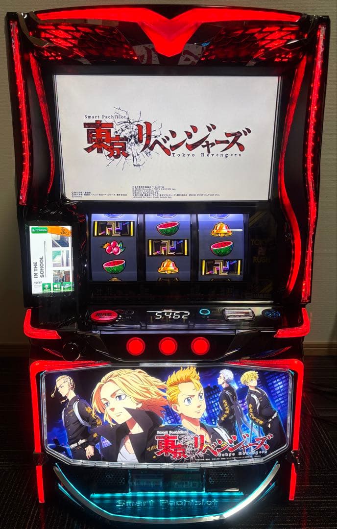 スマスロ　東京リベンジャーズ　実機　簡易ユニット付き　【東リベ　パチスロ】
