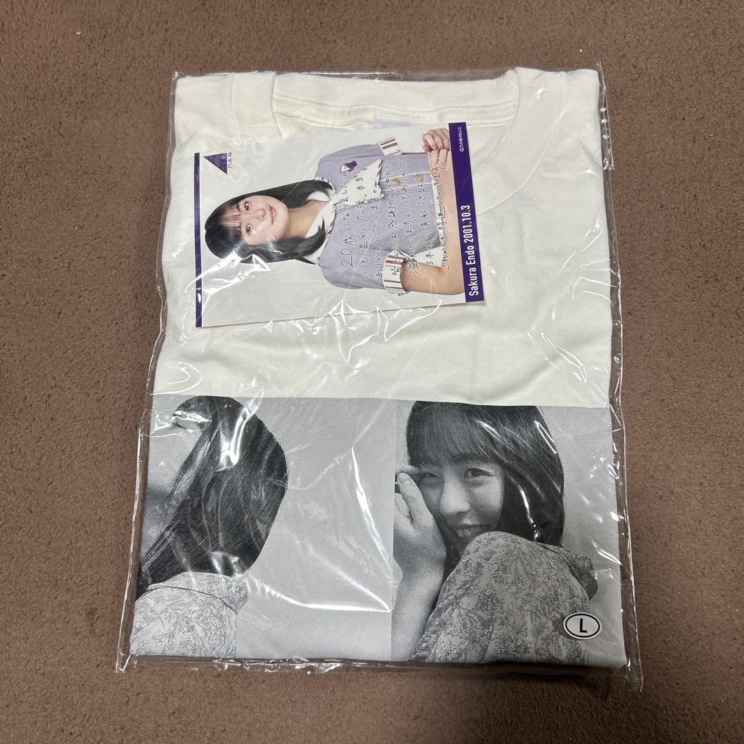 遠藤さくら 生誕Tシャツ 2021