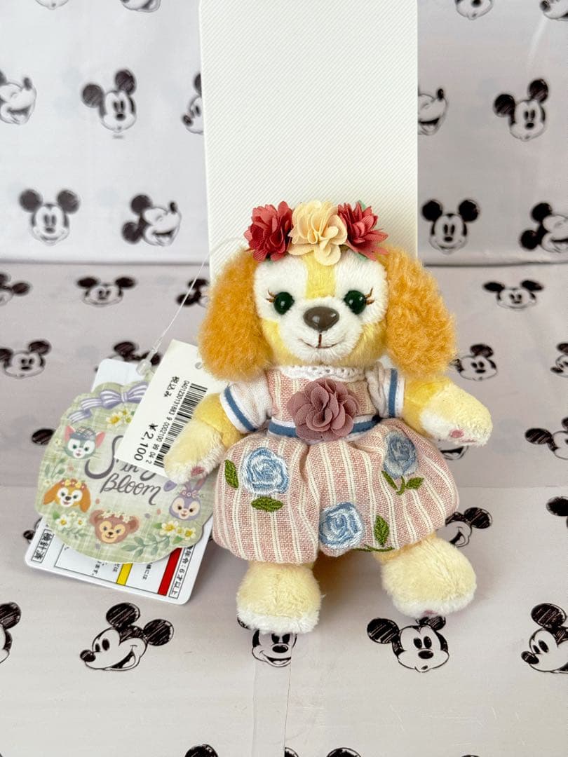 スプリングインブルーム　クッキーアン　ぬいぐるみバッジ