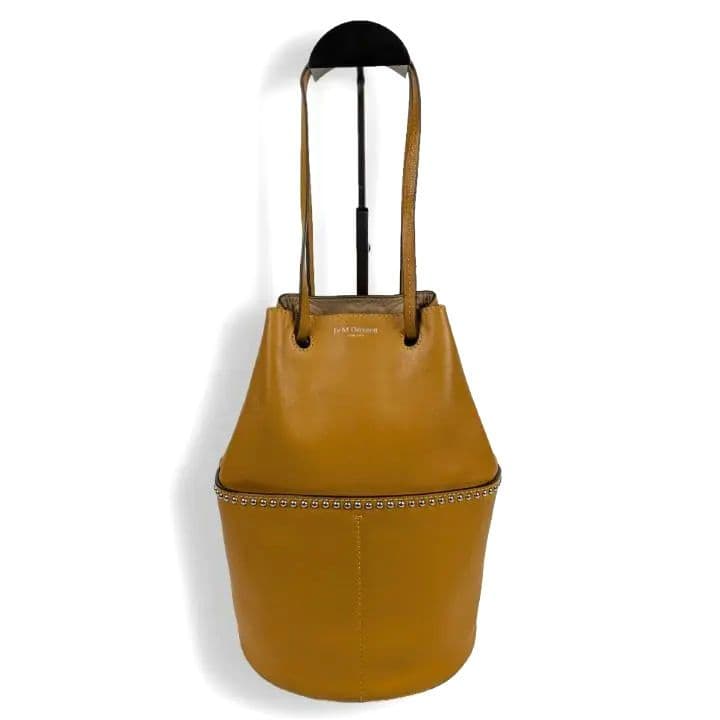 J&M DAVIDSON ミニ デイジー スタッズ ショルダーバッグ ブラウン