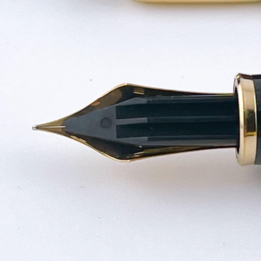 モンブラン 万年筆 マイスターシュティック 14K ケース　インク付き　EF